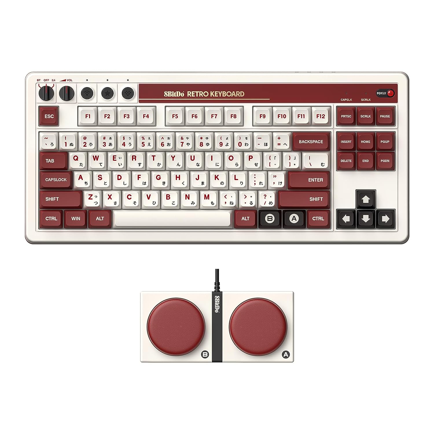 8BitDo Mechanical Keyboard Fami Ed. – Gratis frakt v:6518761 8BitDo Mechanical Keyboard Fami Ed. – Gratis frakt v:6518761