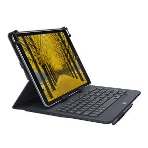 Logitech – Universal Folio w/Keyboard, 10" – Black (Nordic) – Gratis frakt v:2462374