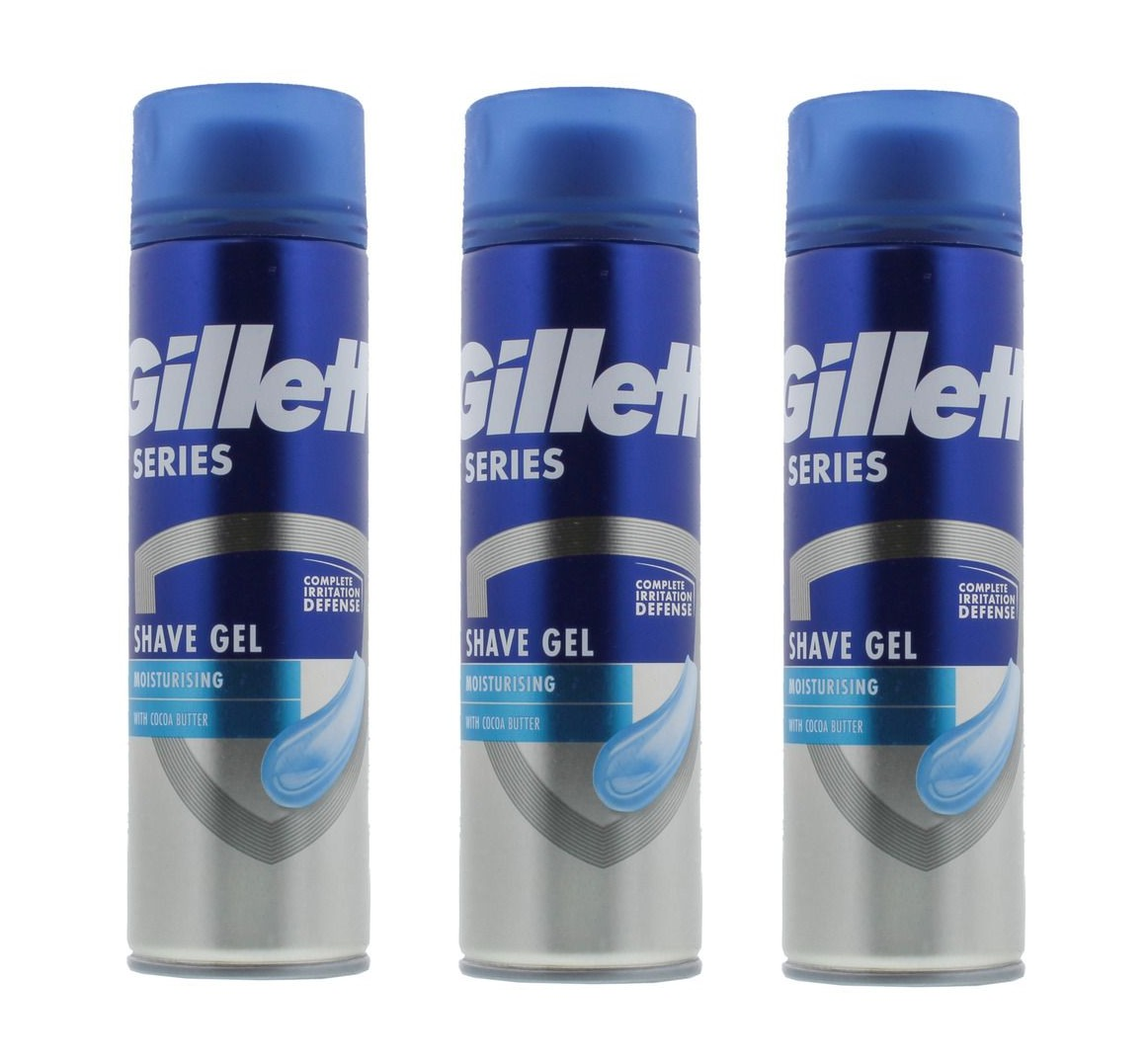 Gillette - 3 x Shave Gel Moisturizing v:7957738