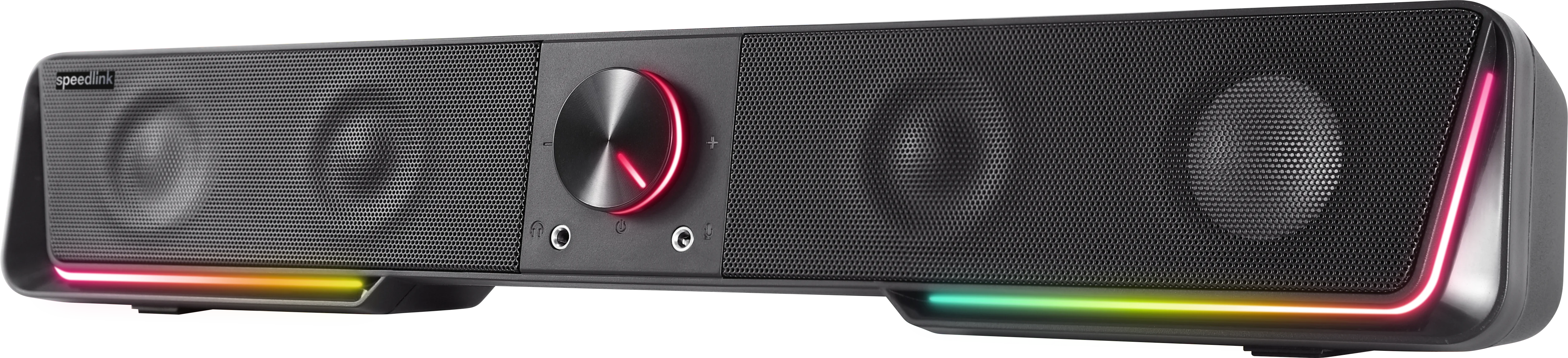 Speedlink - GRAVITY RGB Stereo Soundbar, black v:2821853