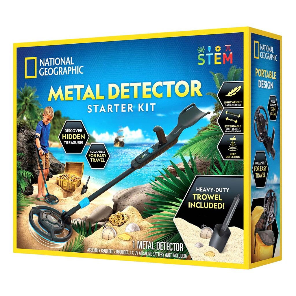 National Geographic - Metal Detector Starter Kit - (29-2458) - Gratis frakt v:4736928