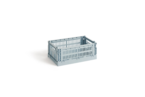 HAY - Colour Crate S Oppbevaringskasse (Støvet Blå) - Dusty Blue - S v:9627164