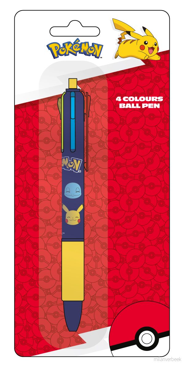 Pokémon – 4-in-1 Ballpoint Pen v:3536704