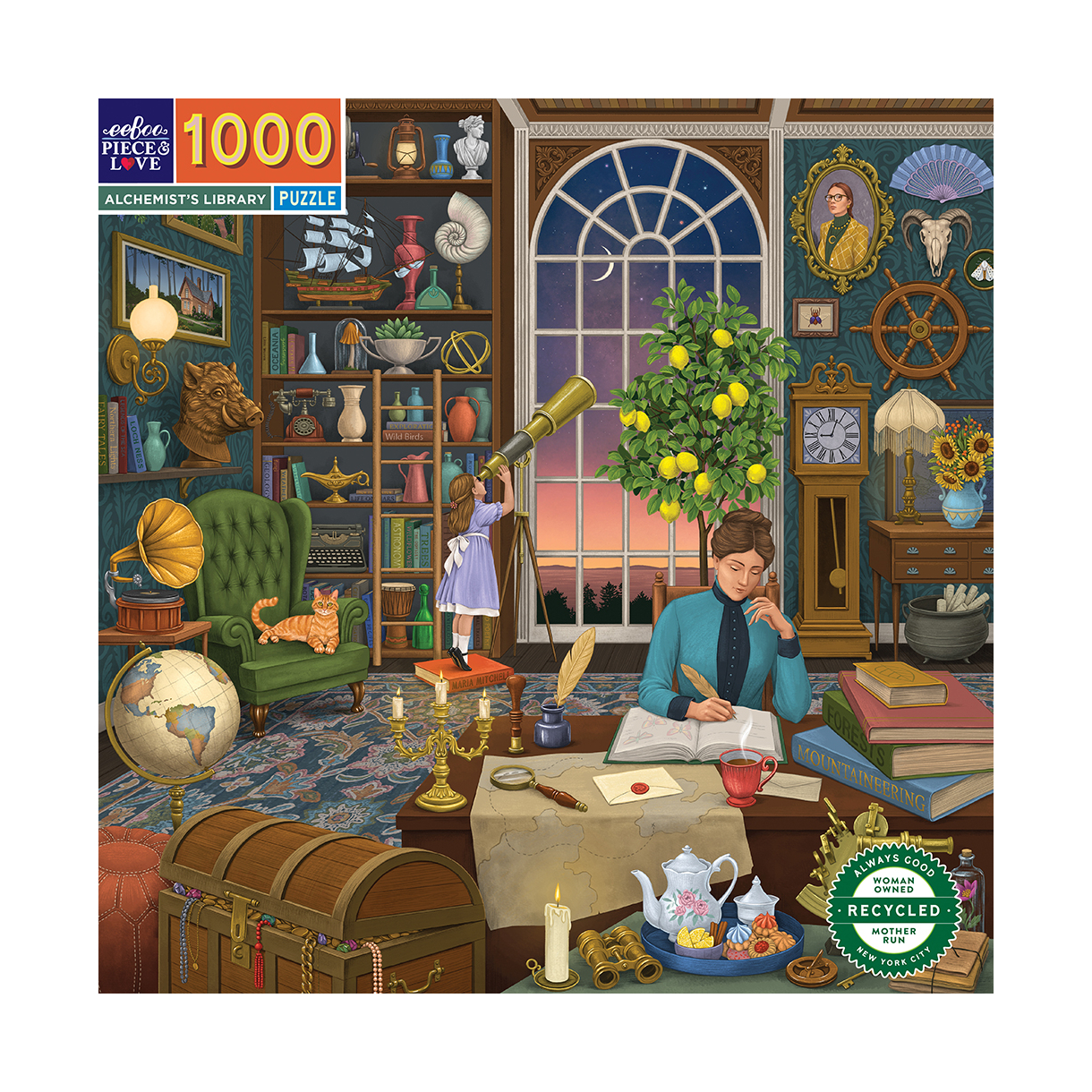 eeBoo – Puzzle 1000 pcs – Alchemists Library – (EPZTAHL) v:7884276 eeBoo – Puzzle 1000 pcs – Alchemists Library – (EPZTAHL) v:7884276