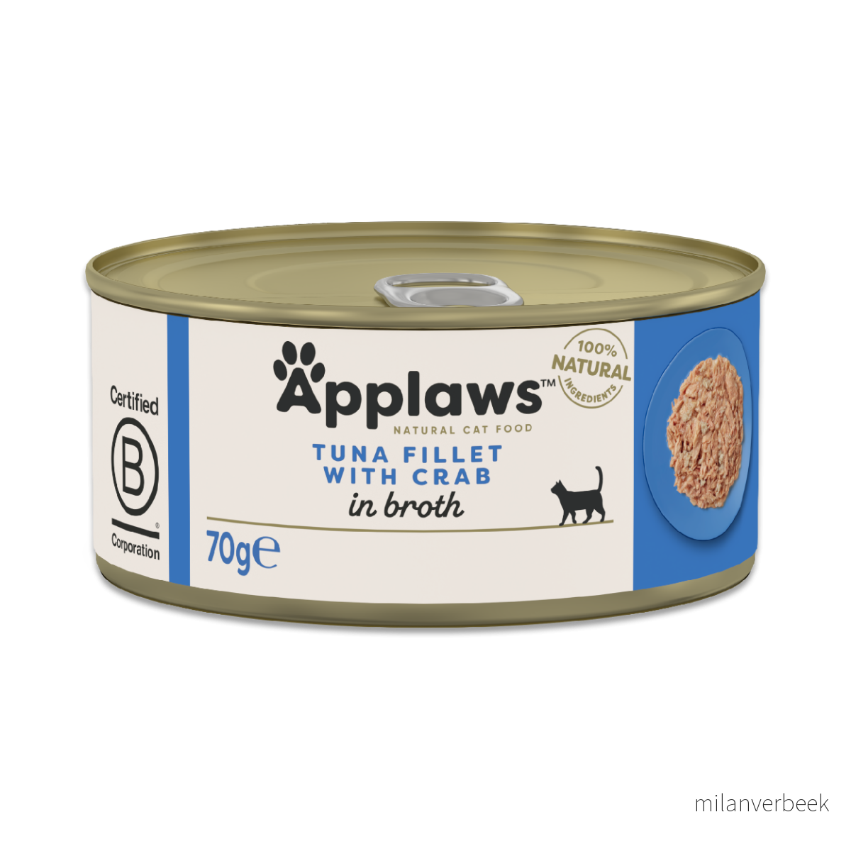 Applaws - Wet Cat Food 70 g - Tuna & Crab (171-026) - 0.07 - Tuna & Crab v:2677074