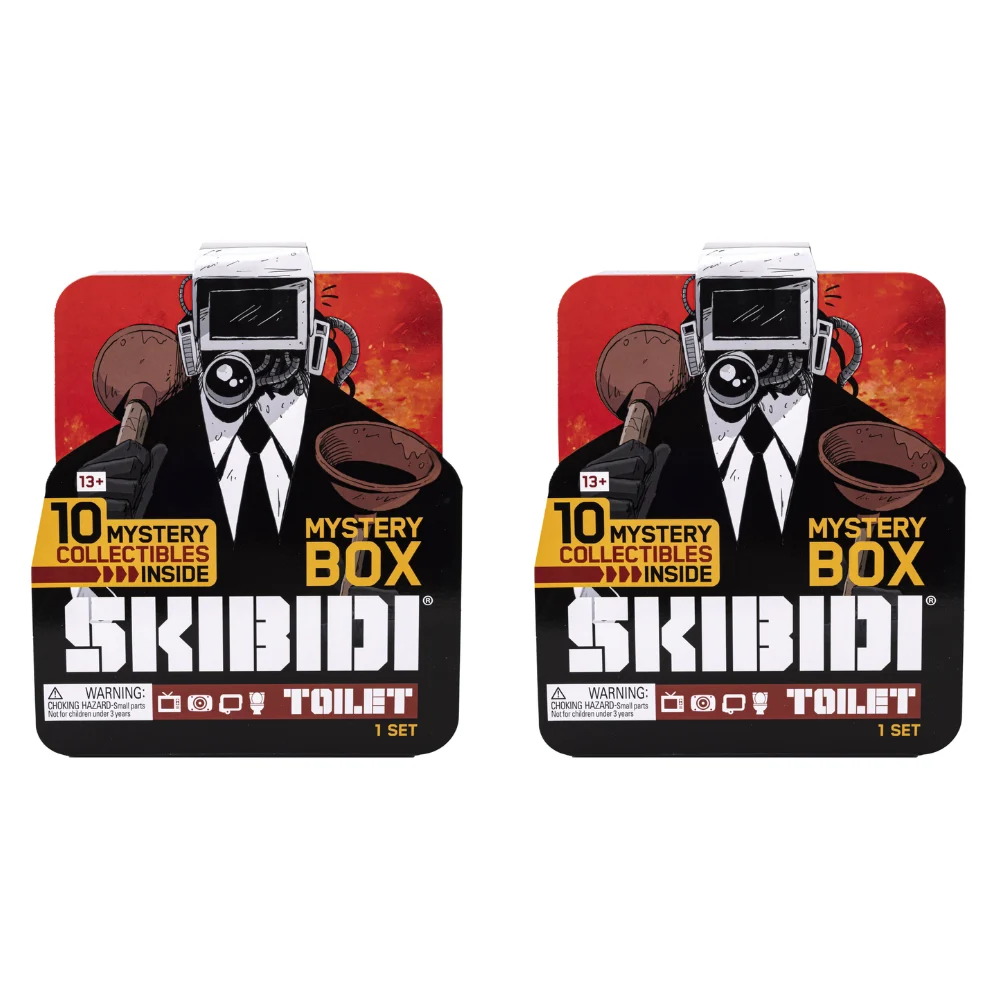 Skibidi Toilet – 2x Mystery Box – Gratis frakt v:3417121