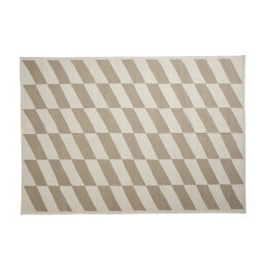 HAY – Shift Kelim Teppe – B140 x L200 cm – Beige & Hvit – Gratis frakt v:2867912 HAY – Shift Kelim Teppe – B140 x L200 cm – Beige & Hvit – Gratis frakt v:2867912