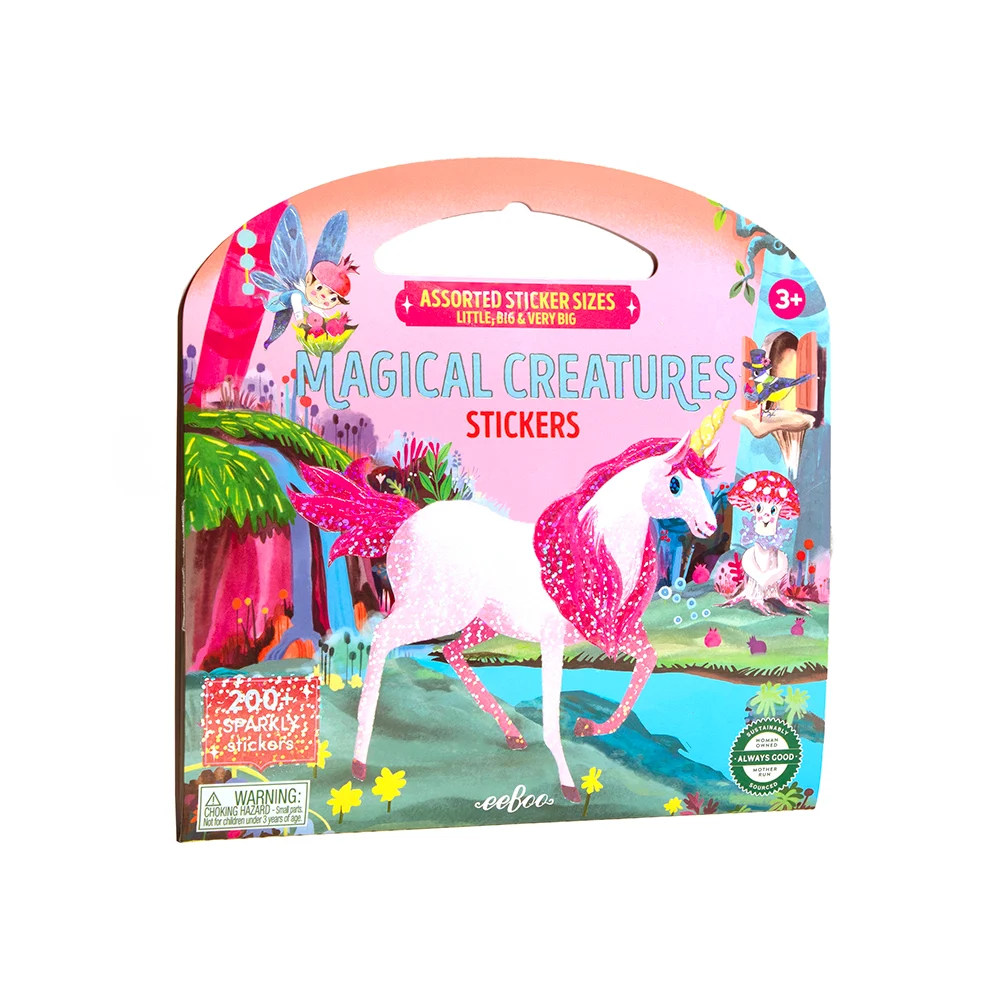 eeBoo – Sticker Book – Magical Creatures – (ESTKMAG) v:2255785