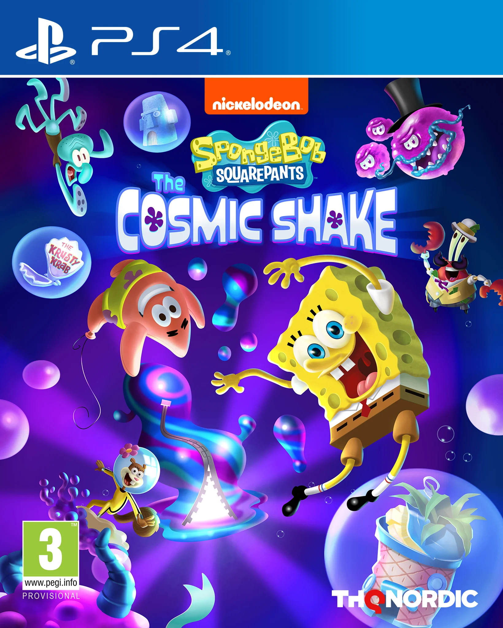 SpongeBob SquarePants The Cosmic Shake - PlayStation 4 - Engelsk - Standard v:3544520