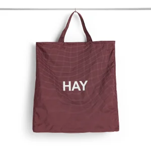 HAY – Grid Bag – X-Large – Burgunder – Burgundy – Gratis frakt v:5604130