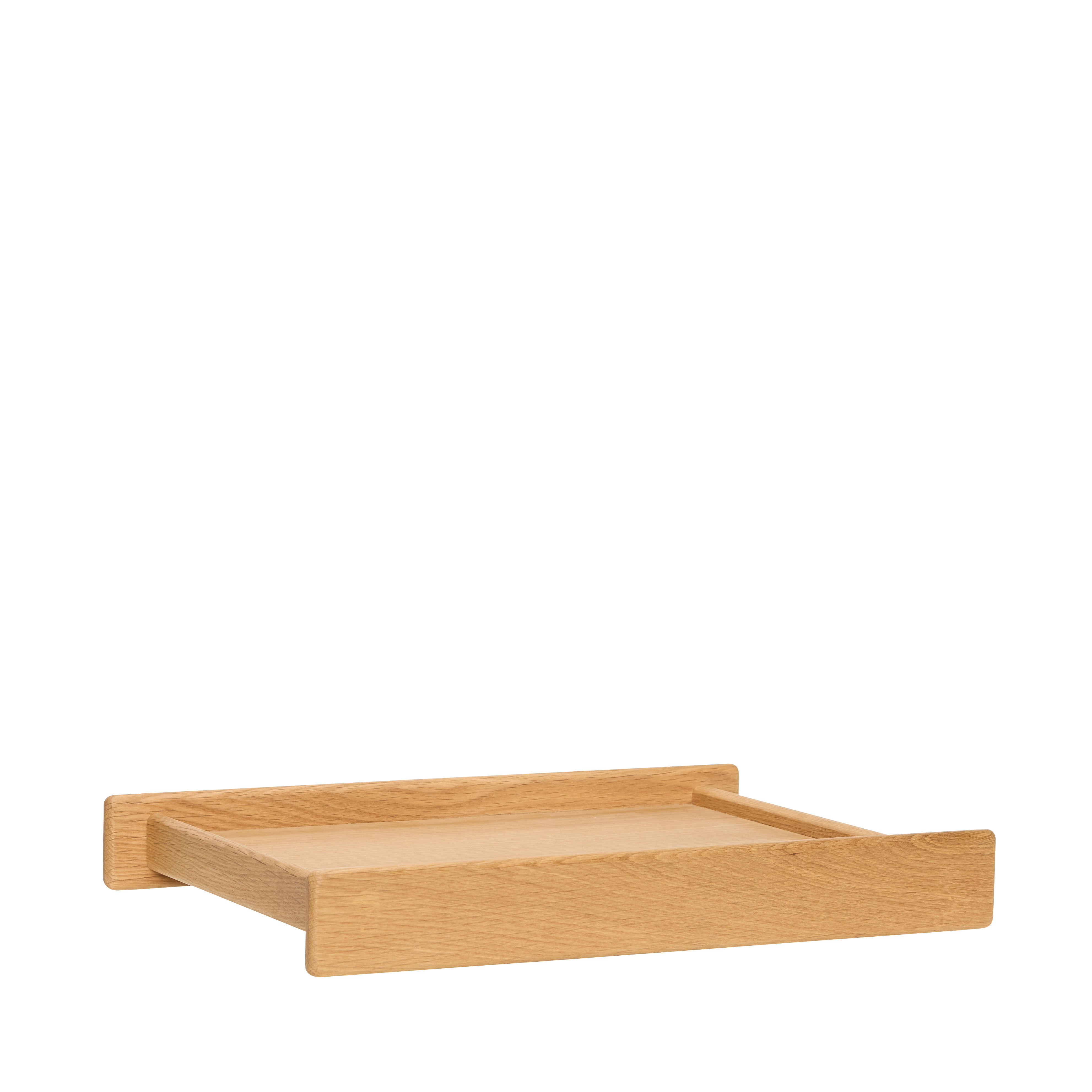 Hübsch - Less Tray - Natural - 42x33xh6cm - Gratis frakt v:4622985