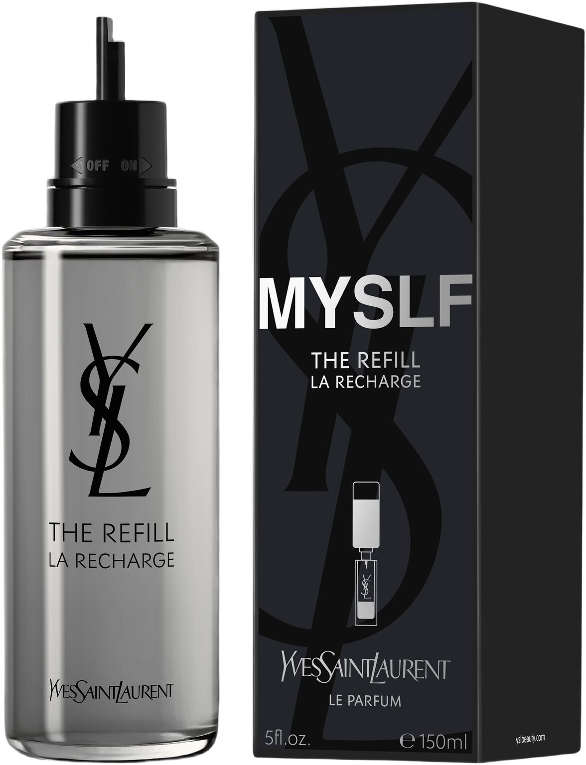 Yves Saint Laurent - MYSLF Le Parfum 150 ml, Refill - Gratis frakt v:2322568