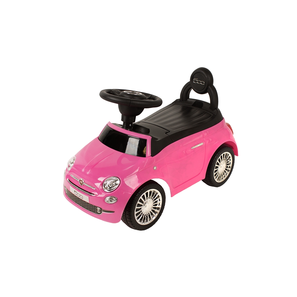 BabyTrold – Fiat 500 – Ride-On Car – pink (20-42FI-P) – Pink – Gratis frakt v:2009941