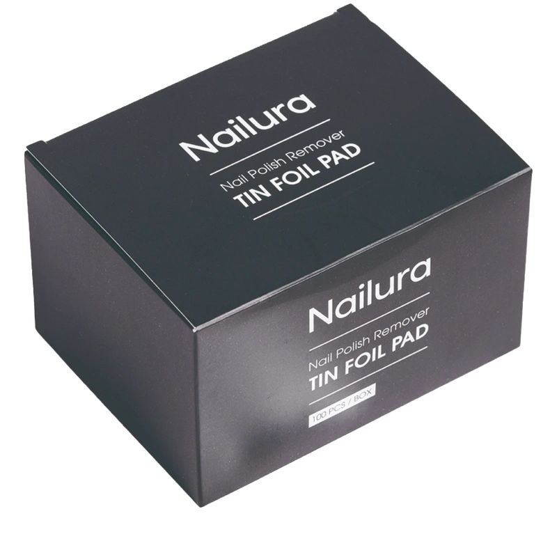 Nailura - Nail Polish Remover - Tin Foil Pad v:3442368