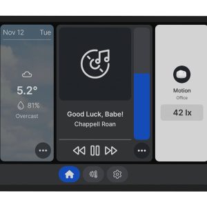 Shelly Wall Display X2i (Svart) – Smart Hjem Touchpanel – Gratis frakt v:8042645