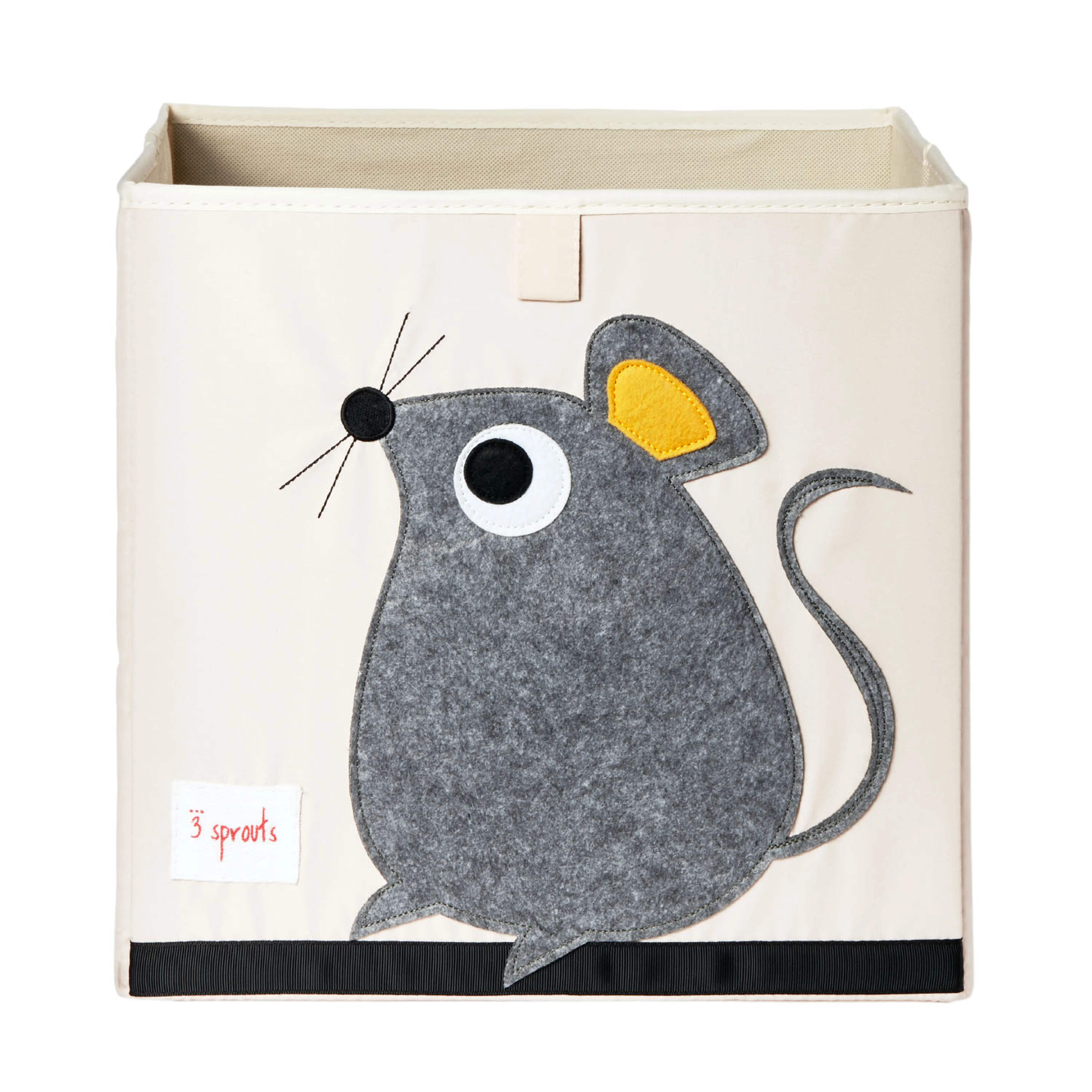 3 Sprouts - Storage Box - Gray Mouse - Gray Mouse v:8782369