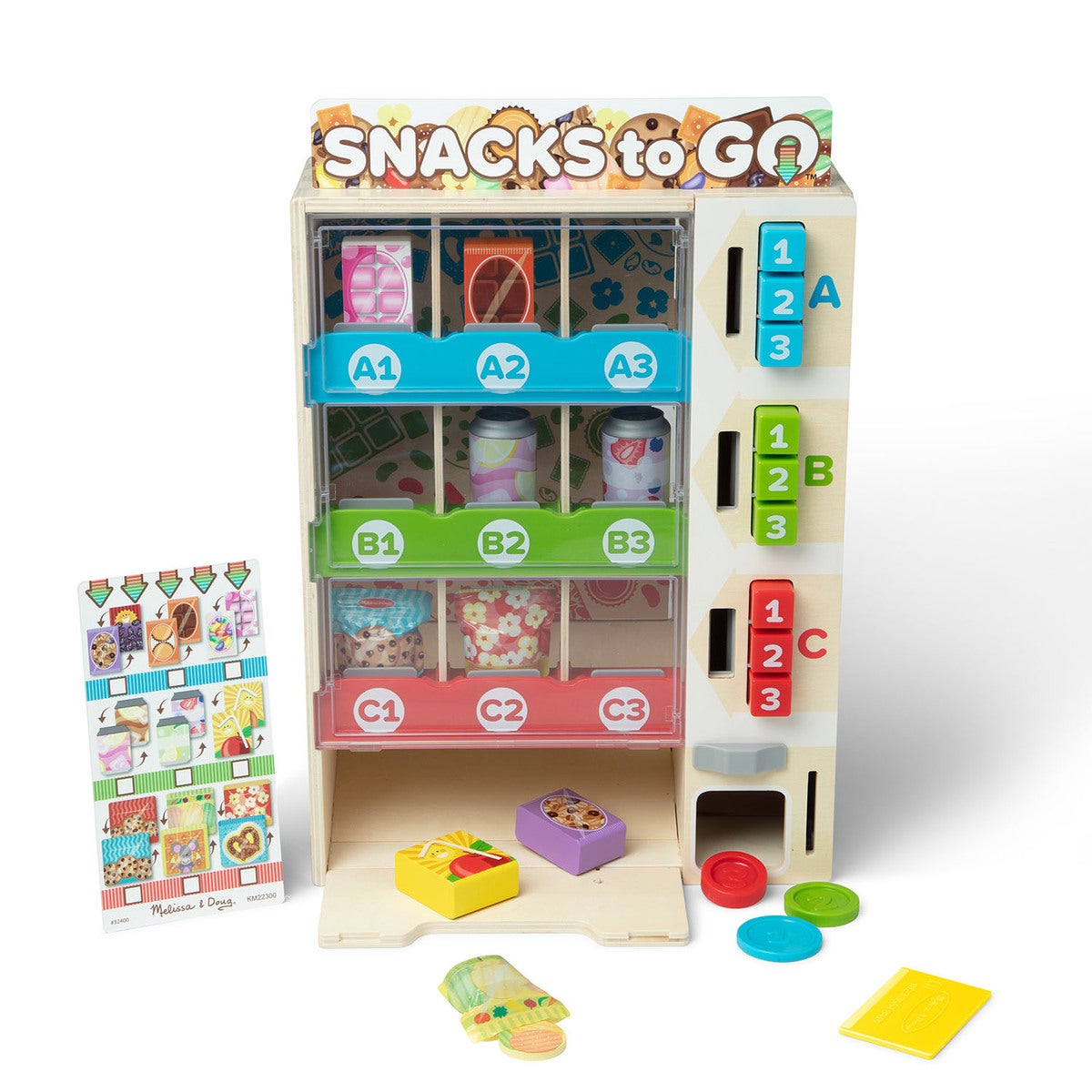 Melissa & Doug – Vending Machine – Gratis frakt v:4813506 Melissa & Doug – Vending Machine – Gratis frakt v:4813506