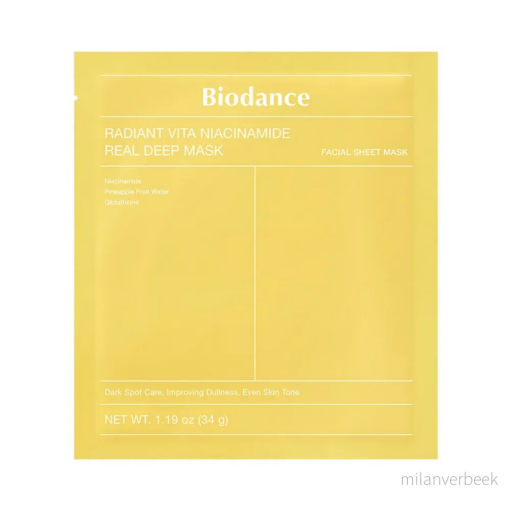 Biodance - Radiant Vita Niacinamide Real Deep Mask v:7464118