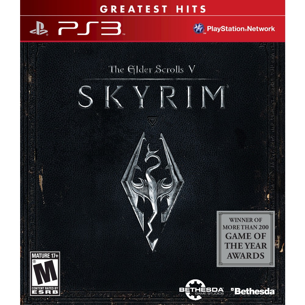 Elder Scrolls V: Skyrim (Greatest Hits) (Import) - PlayStation 3 - Import - Greatest Hits v:3202678