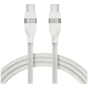Anker – USB-C to USB-C Cable (3 ft / 6 ft, 240W, Upcycled-Braided) v:5407170