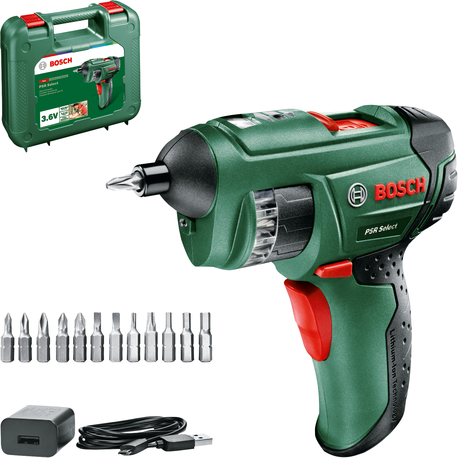 Bosch – PSR Select Batteridrevet Skrutrekker – 12 Bits Alltid Innen Rekkevidde – Gratis frakt v:2554186 Bosch – PSR Select Batteridrevet Skrutrekker – 12 Bits Alltid Innen Rekkevidde – Gratis frakt v:2554186