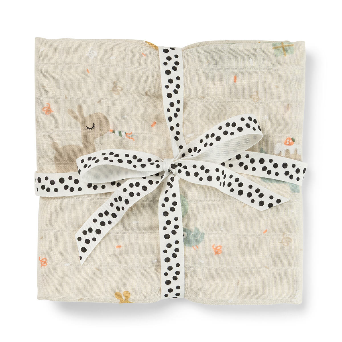 Done by Deer – Swaddle – Celebration Sand – 120 x 120 cm v:4356877