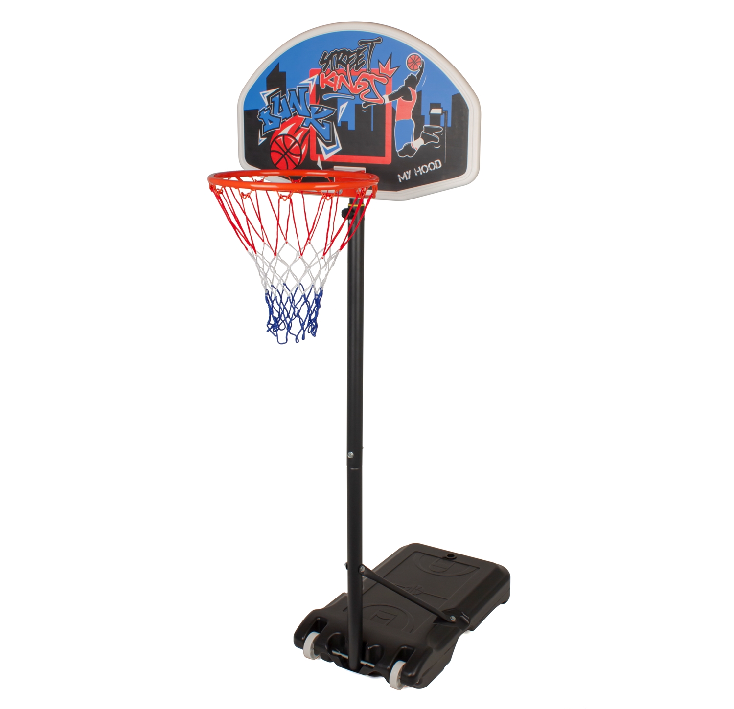 My Hood - Basket Goal on Rod, Junior (304003) - Gratis frakt v:9182453