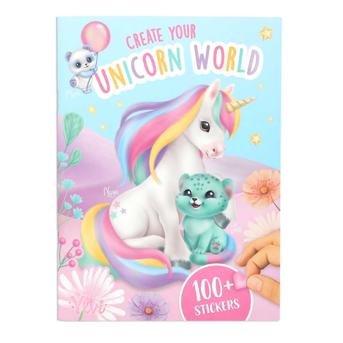 Ylvi - Unicorn World Klistremerkebok v:5674347