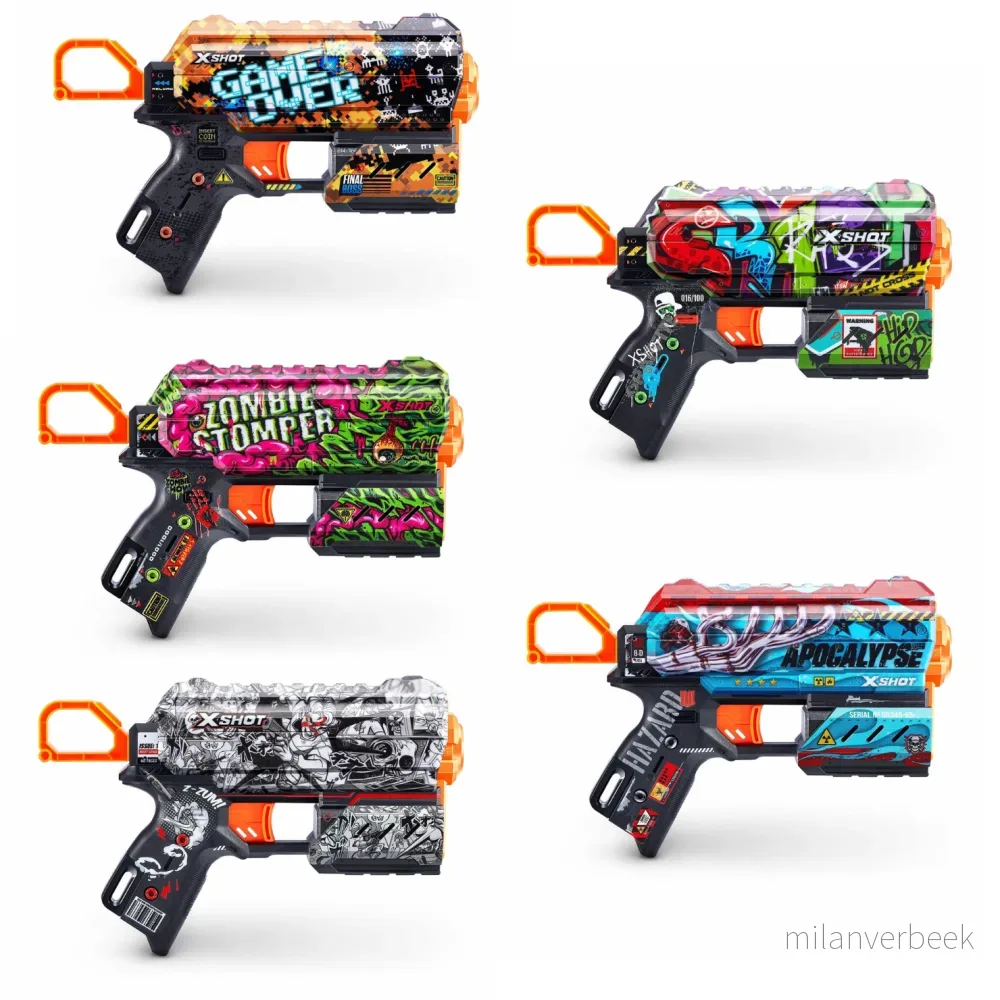 X-Shot – Skins Flux (8 Darts) (36516) v:8041989 X-Shot – Skins Flux (8 Darts) (36516) v:8041989