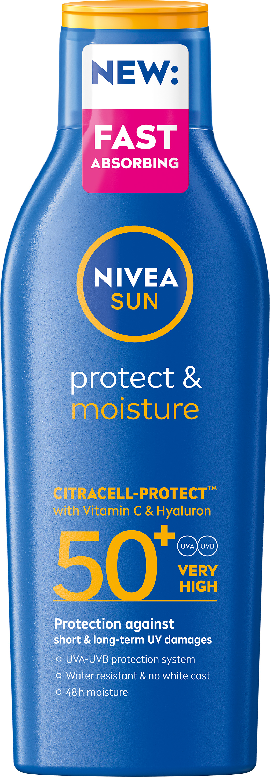 Nivea - Protect & Moisture Sun Lotion - SPF 50+ - 200 ml v:8750310