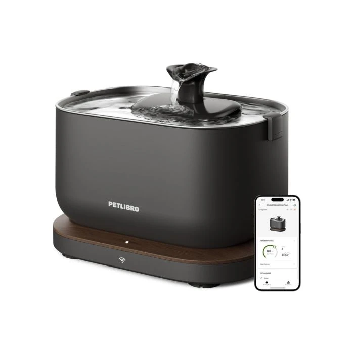 Petlibro – Dockstream Smart Water Fountain – Black – Compact – Gratis frakt v:1603355 Petlibro – Dockstream Smart Water Fountain – Black – Compact – Gratis frakt v:1603355