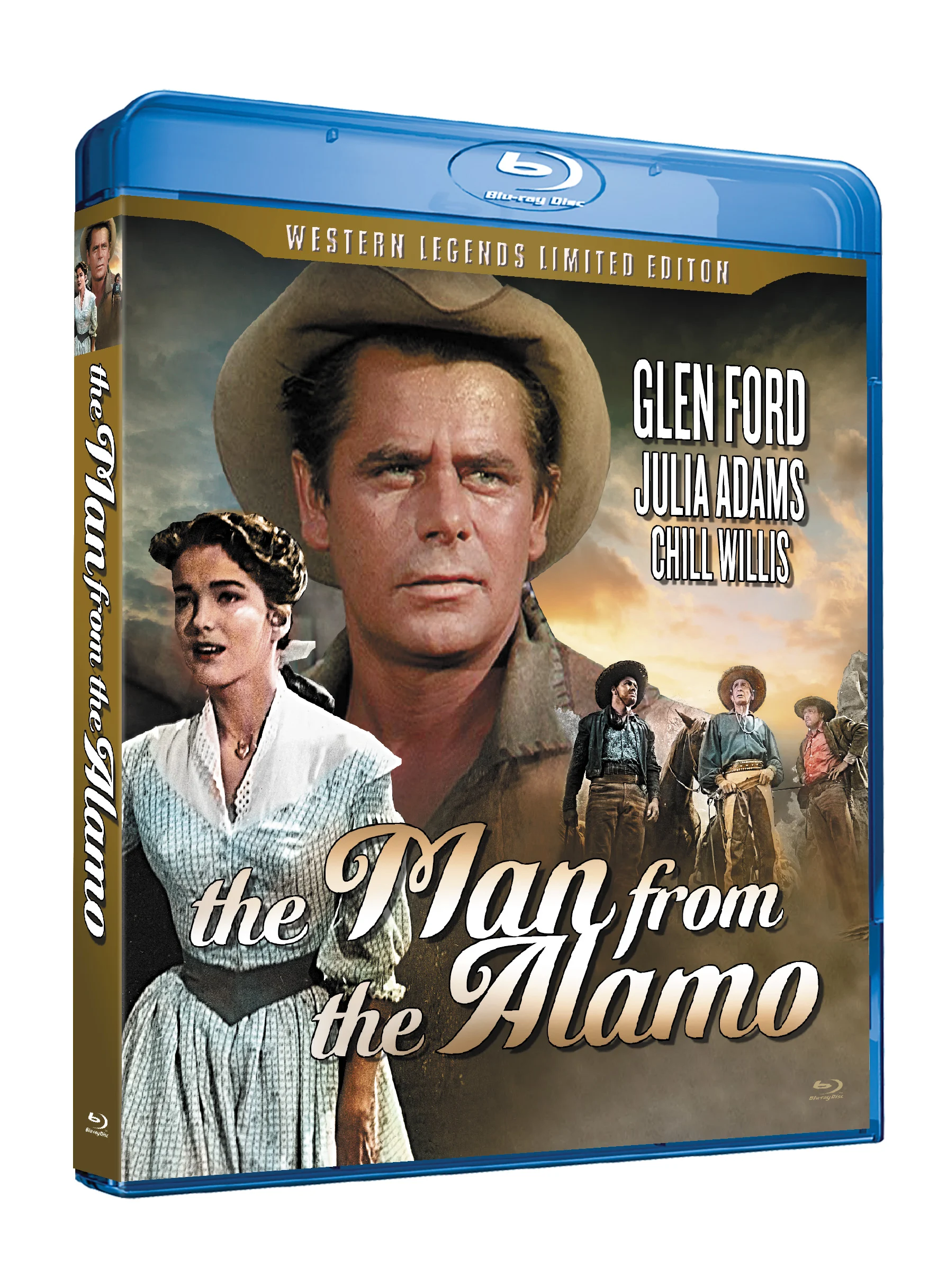 The Man From The Alamo - (Glenn Ford) - Blu-Ray - Limited Edition v:9242218