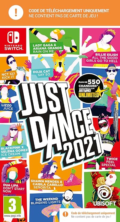 Just Dance 2021 (Code in Box) (FR/Multi in Game) - Nintendo Switch - Fransk - Code in a Box v:6755832