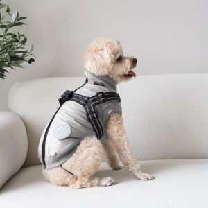 Nordic paws – Dogcoat Thor with harness 30cm – Lightgrey – XS v:6957769 Nordic paws – Dogcoat Thor with harness 30cm – Lightgrey – XS v:6957769