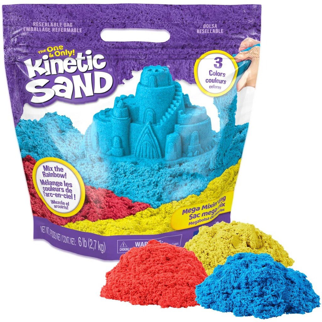 Kinetic Sand - Primary Colour Bag - 2,7kg (6065104) v:4716694