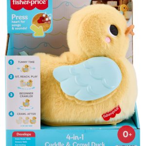 Fisher-Price Newborn – Flap and Follow Duck (JMX99) – Gratis frakt v:3760817