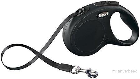 Flexi – New Classic – L – 8m Tape – Black – Max 50Kg – 800 – Black v:7867351
