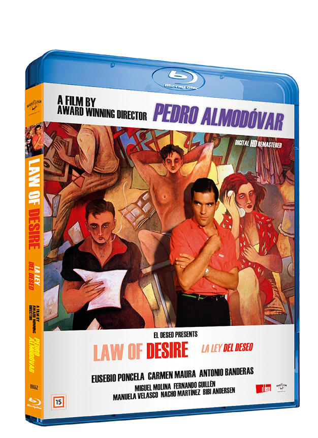 Law Of Desire - A Pedro Almodovar masterpiece movie - Blu-Ray - Standard v:3699992