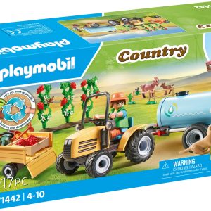 PLAYMOBIL – Tractor with trailer and water tank (71442) – Gratis frakt v:6576746 PLAYMOBIL – Tractor with trailer and water tank (71442) – Gratis frakt v:6576746