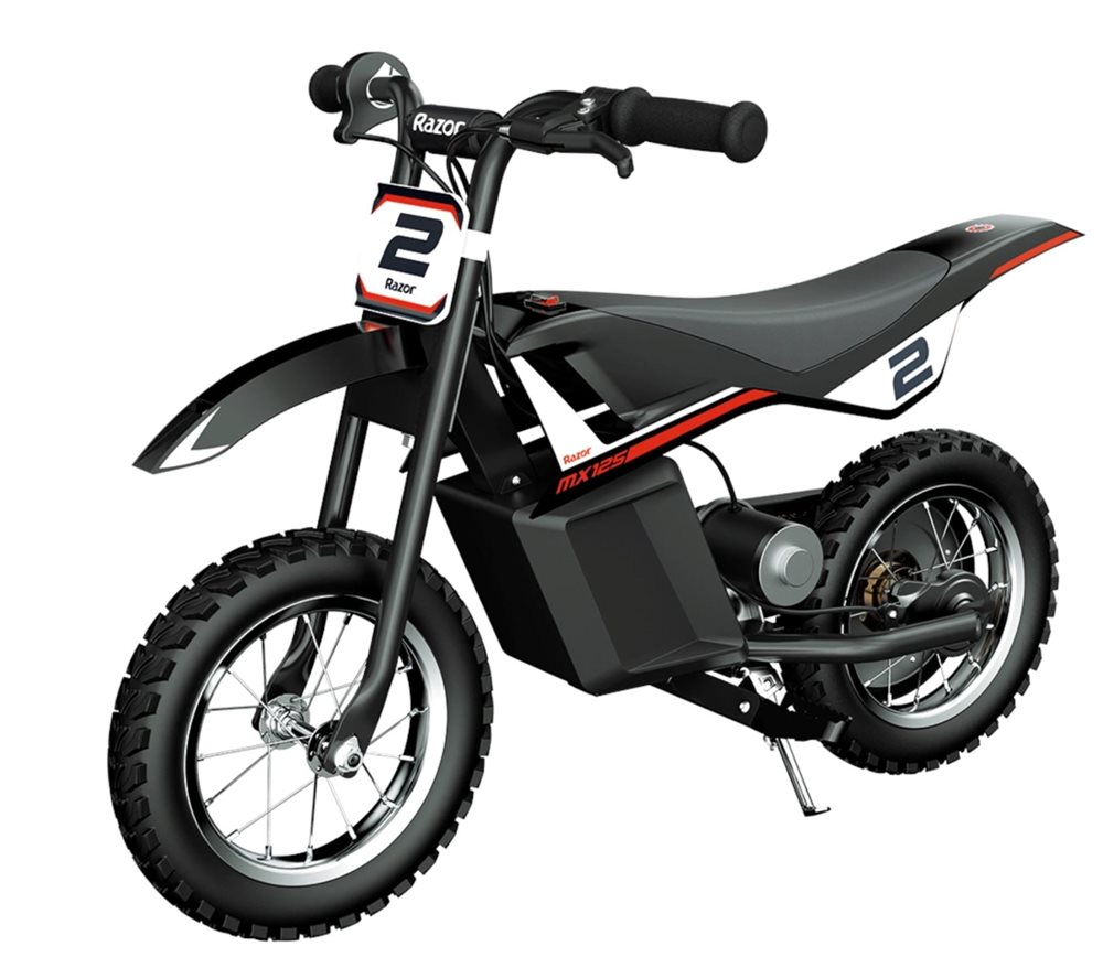 Razor - Dirt Rocket MX125 electric-powered dirt bike - Black w/ decals (15173802) - Gratis frakt v:7306365