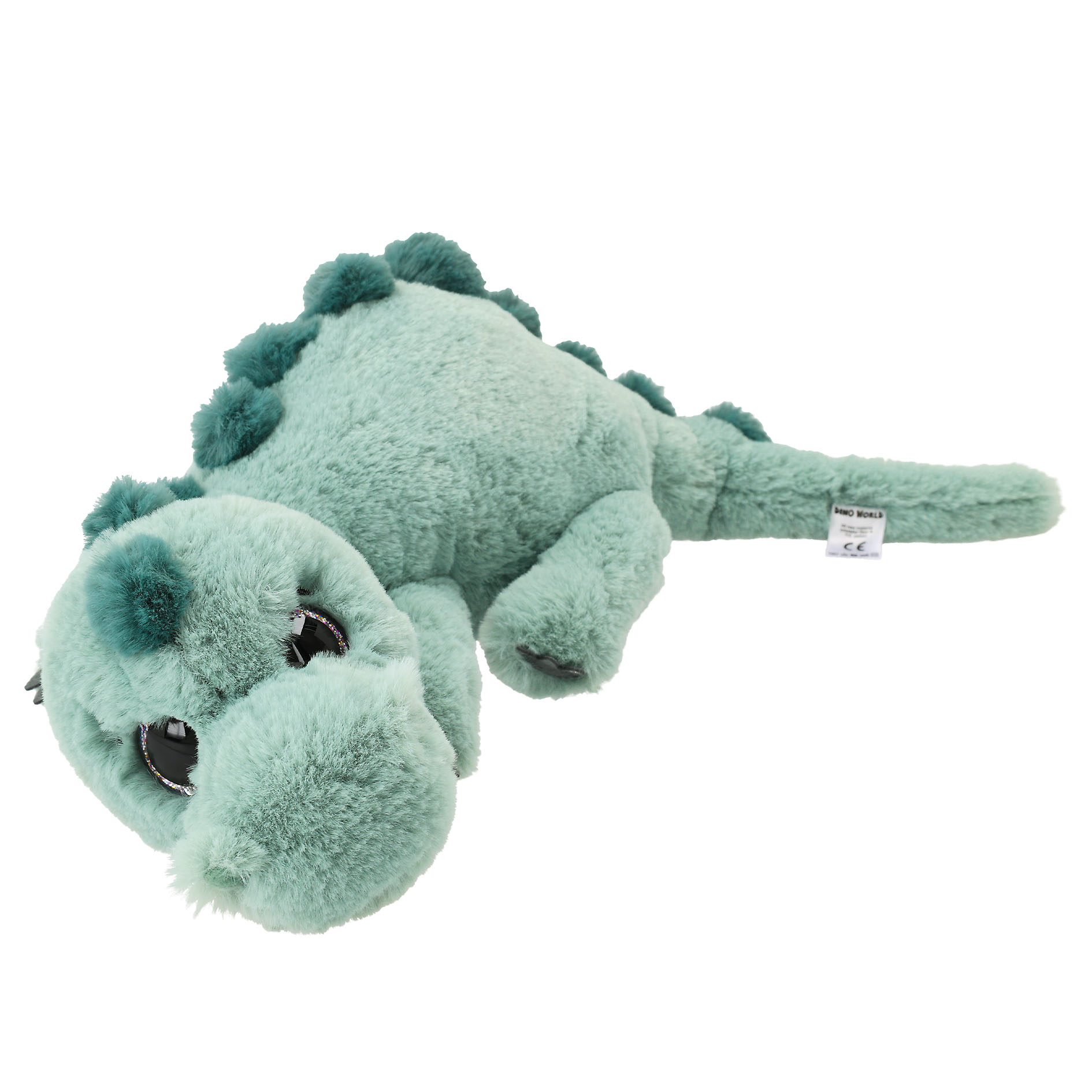 Dino World - Plush Dino Lying Light Green 50 cm (0414349) v:3411794