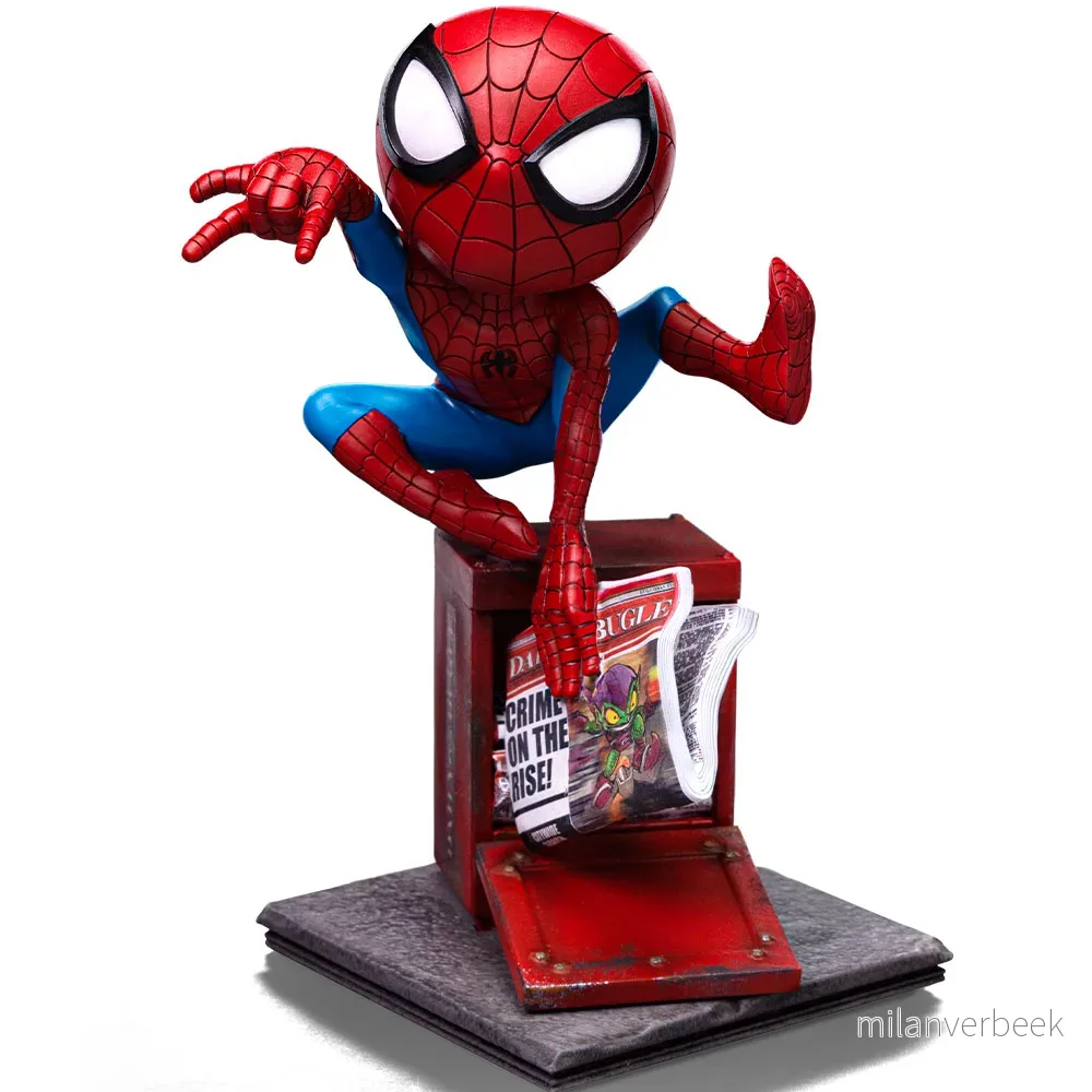 Iron Studios Marvel Comics - Spider-Man Minico Figure - Gratis frakt v:8530628