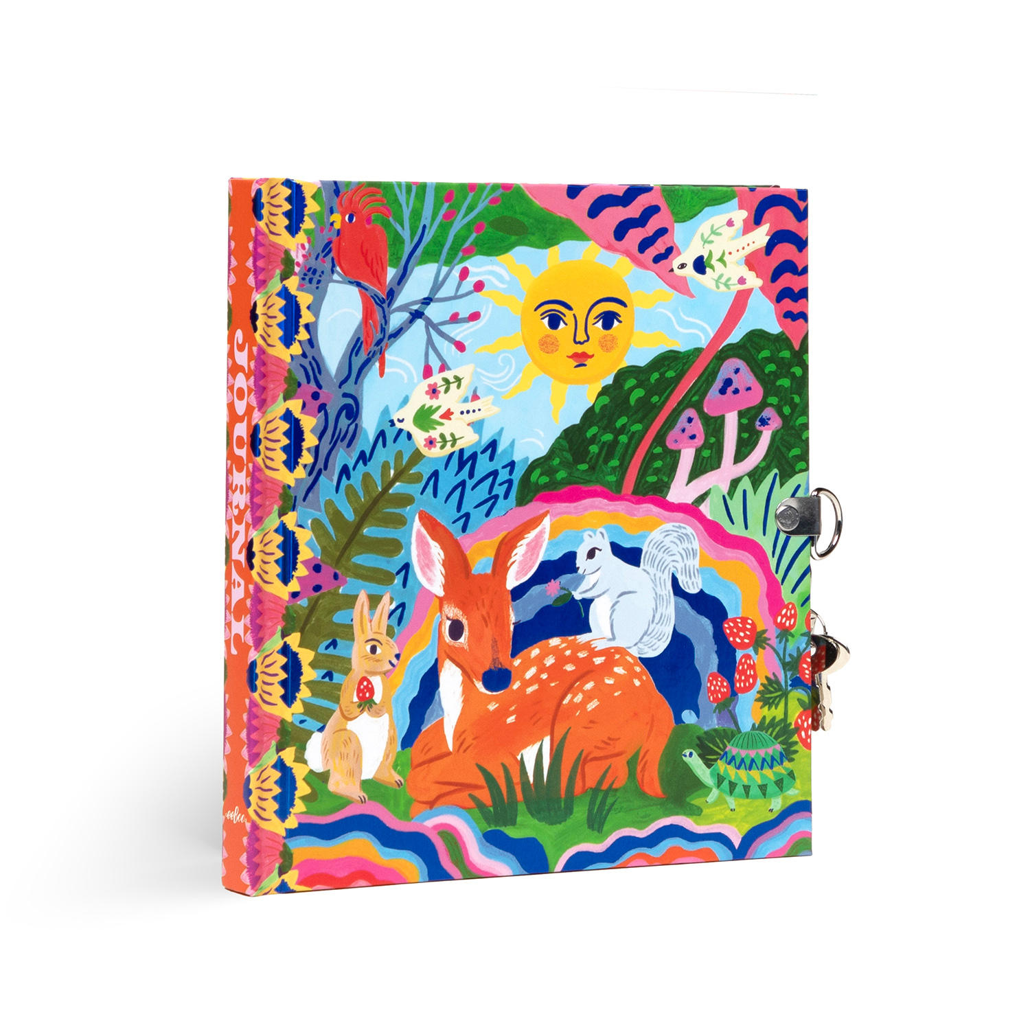 Eeboo – Diary with Lock – Fawn & Sun (EBLD835) v:3797157 Eeboo – Diary with Lock – Fawn & Sun (EBLD835) v:3797157