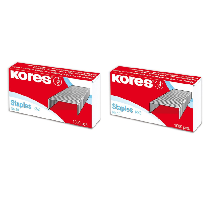 Kores – Staples No. 10 – 2,000 pcs v:2744409