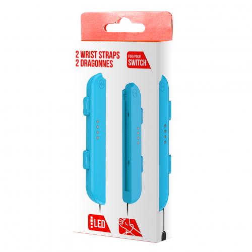 Freaks And Geeks - Pair of Joy-Con Hand Wrist Straps Blue v:8999754