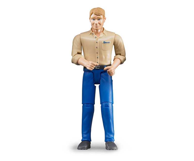 Bruder - Man, light skin, blue jeans (60006) v:3958799