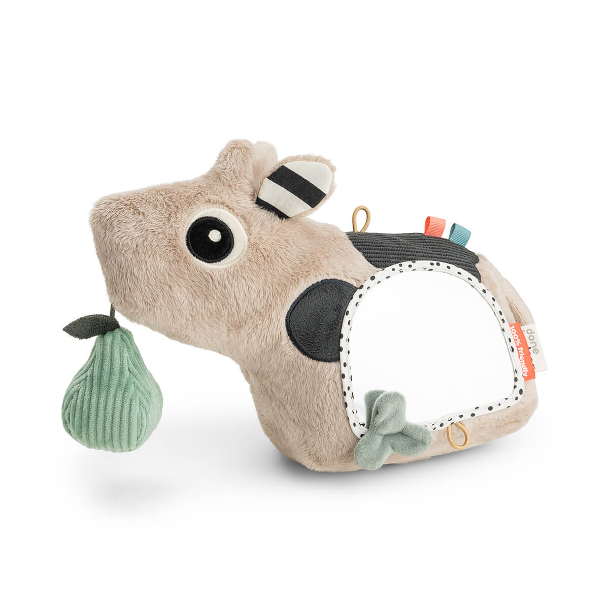Done by Deer – Activity floor mirror Dotti Sand (4163439) v:4474416