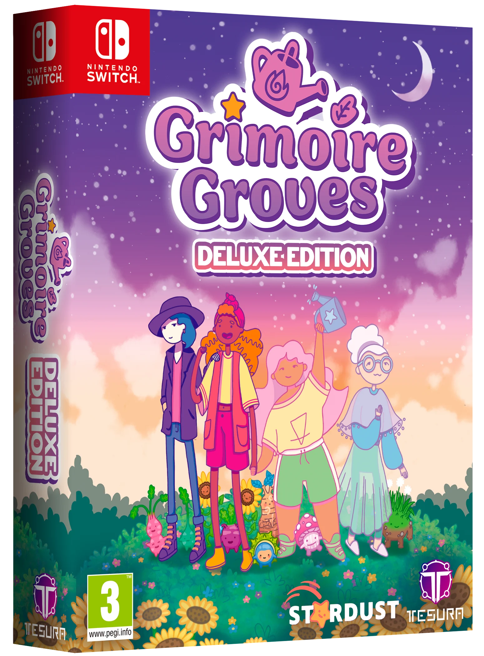 Grimoire Groves (Deluxe Edition) - Nintendo Switch - Engelsk - Deluxe Edition - Gratis frakt v:1809522