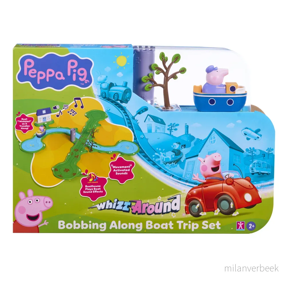 Peppa Pig – Whizz Around Bobbing Along Boat Trip (08345) – Gratis frakt v:8096596