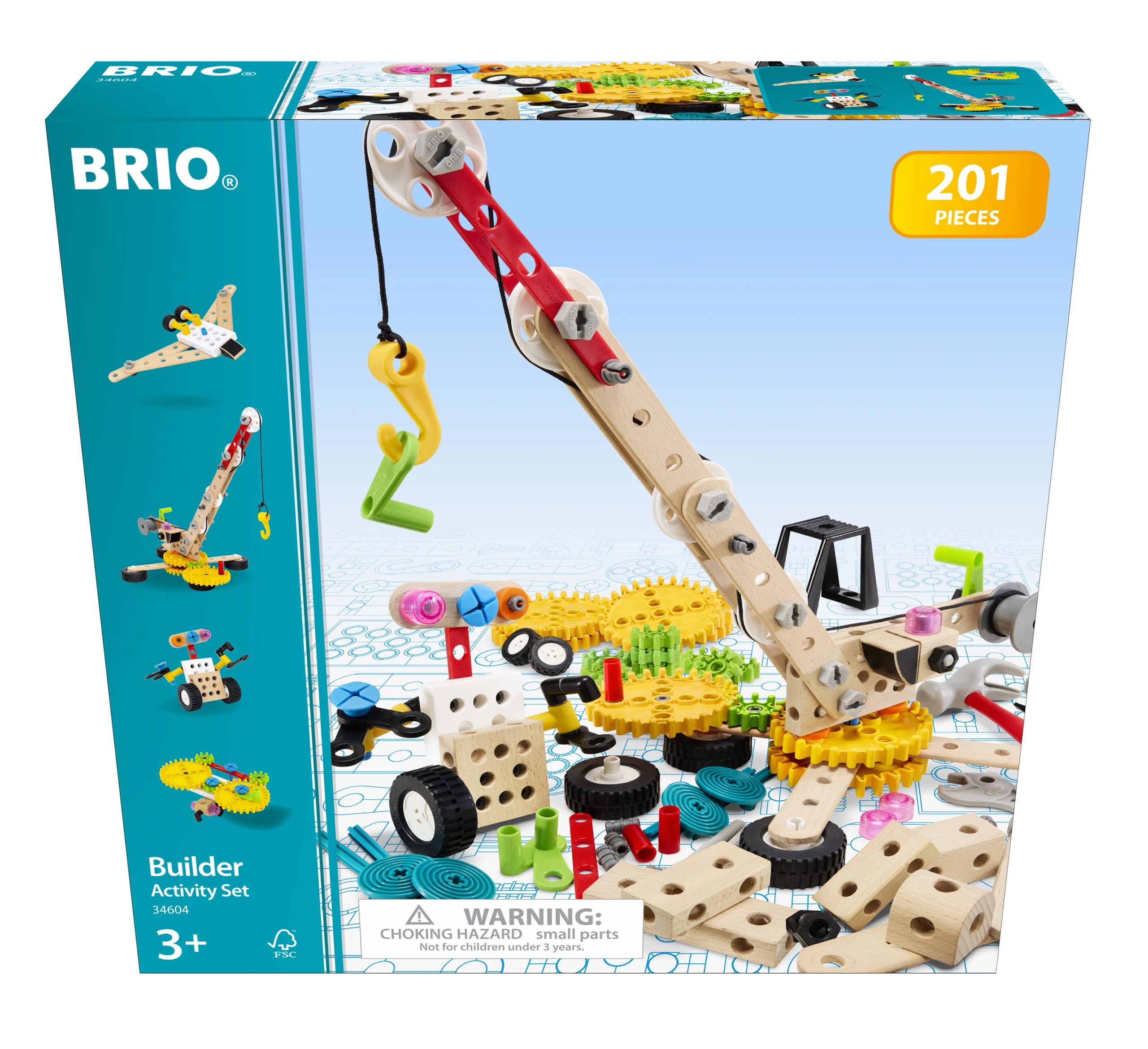 BRIO – BuilderActivity Set – 34604 – Gratis frakt v:5635407